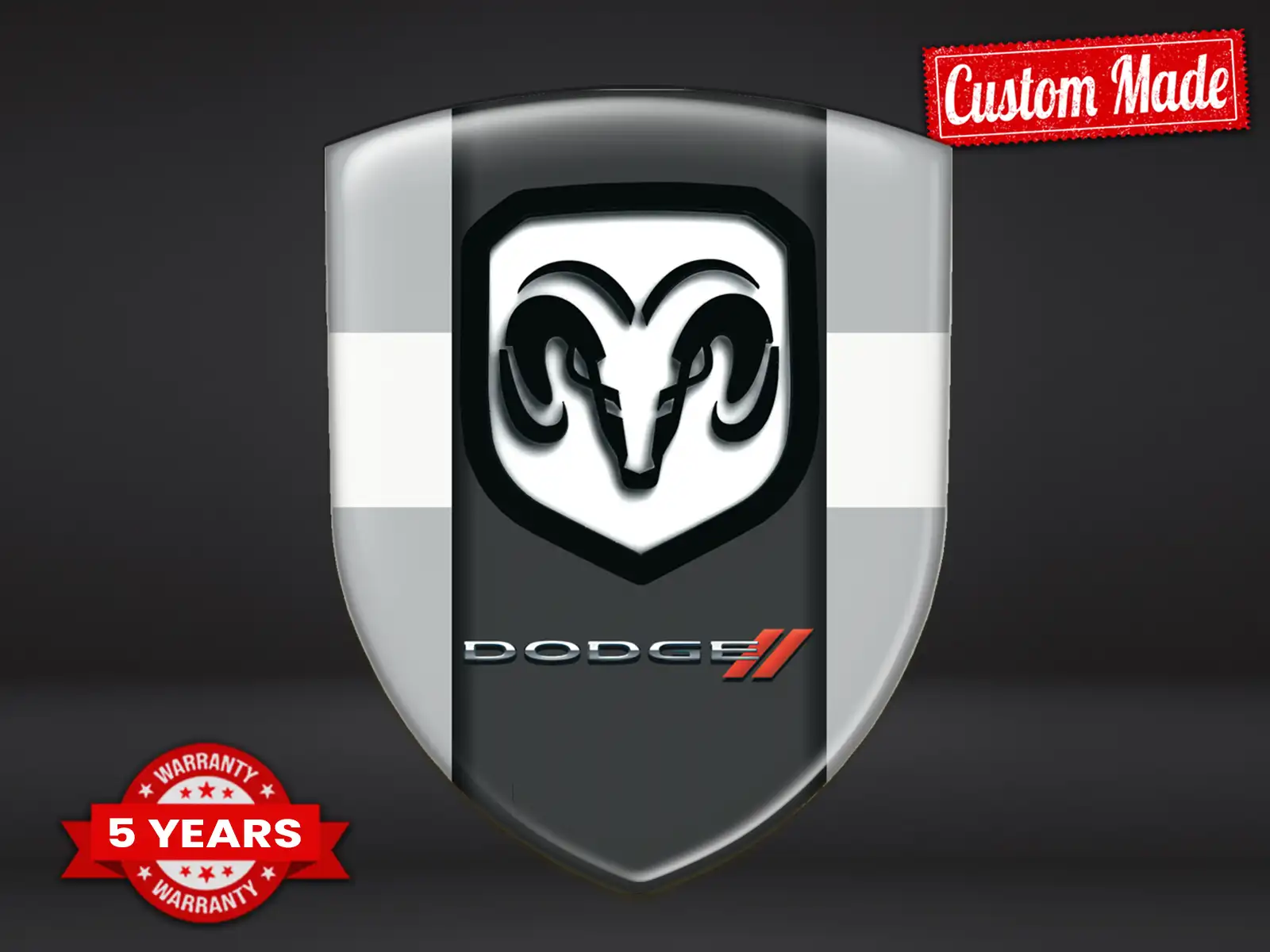 Dodge Pegatinas Parachoques Autos Deporte Estrella Moderna